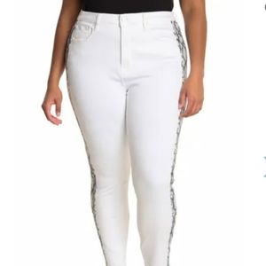 Good American Good Legs Snake Tux Size 6